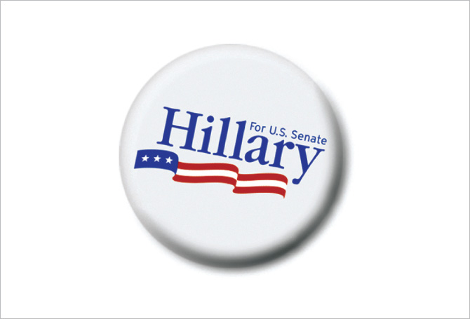 Hillary Clinton's 2000 Senate Run Logo Design by Taylor Design, a Graphic Design, Web Design, Logo Design, and Marketing Studio in Stamford, Connecticut Hillary Clinton's 2000 Senate Run Logo Design by Taylor Design, a Graphic Design, Web Design, Logo Design, and Marketing Studio in Stamford, Connecticut